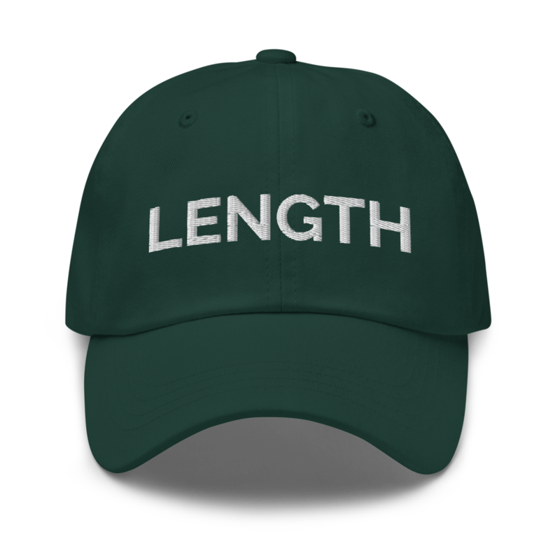 Length Hat - Spruce