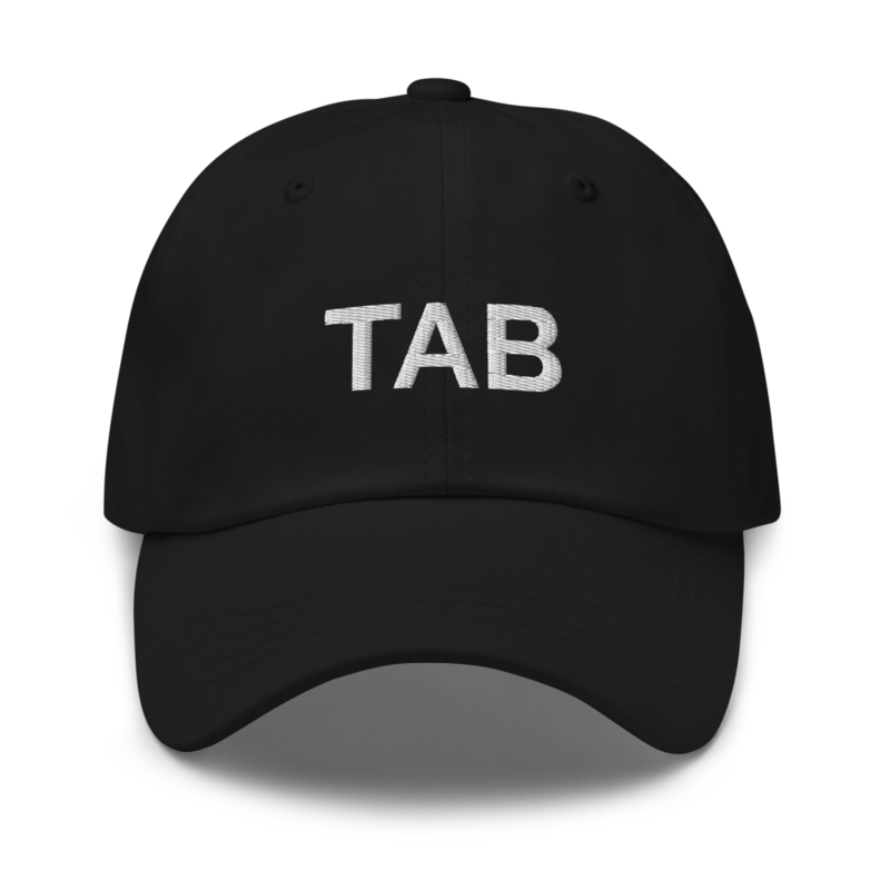 Tab Hat - Black