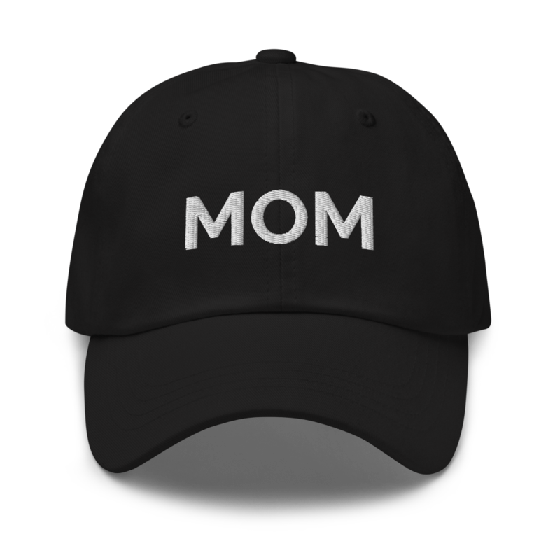 Mom Hat - Black
