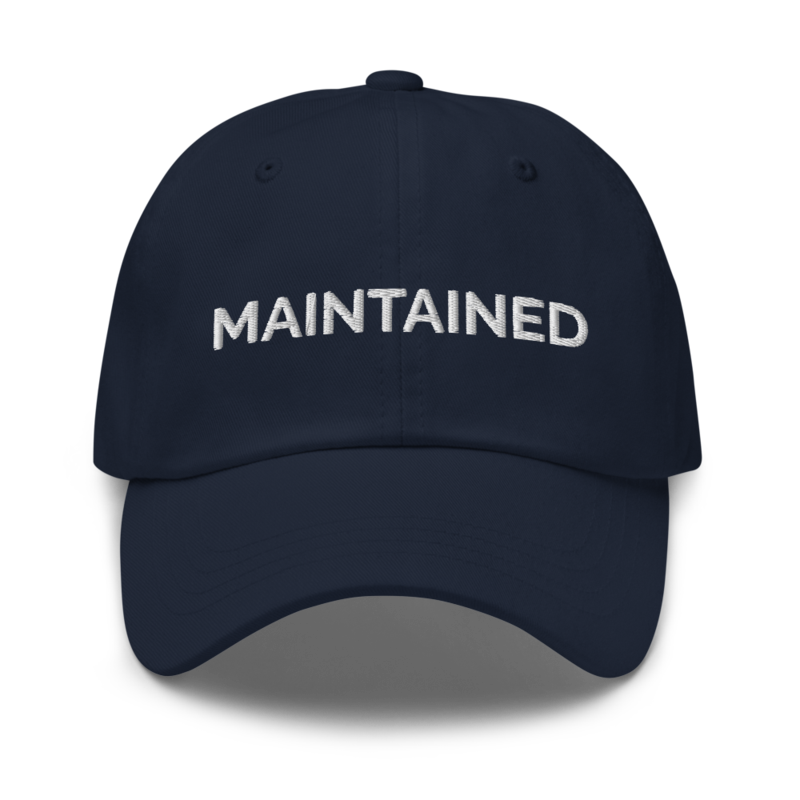 Maintained Hat - Navy