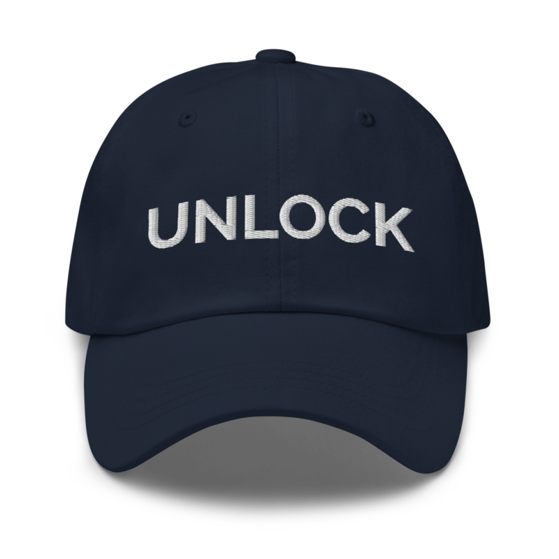 Unlock Hat - Navy