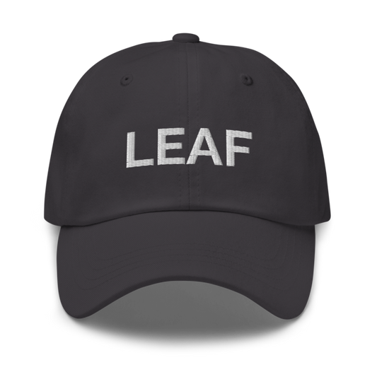 Leaf Hat - Dark Grey