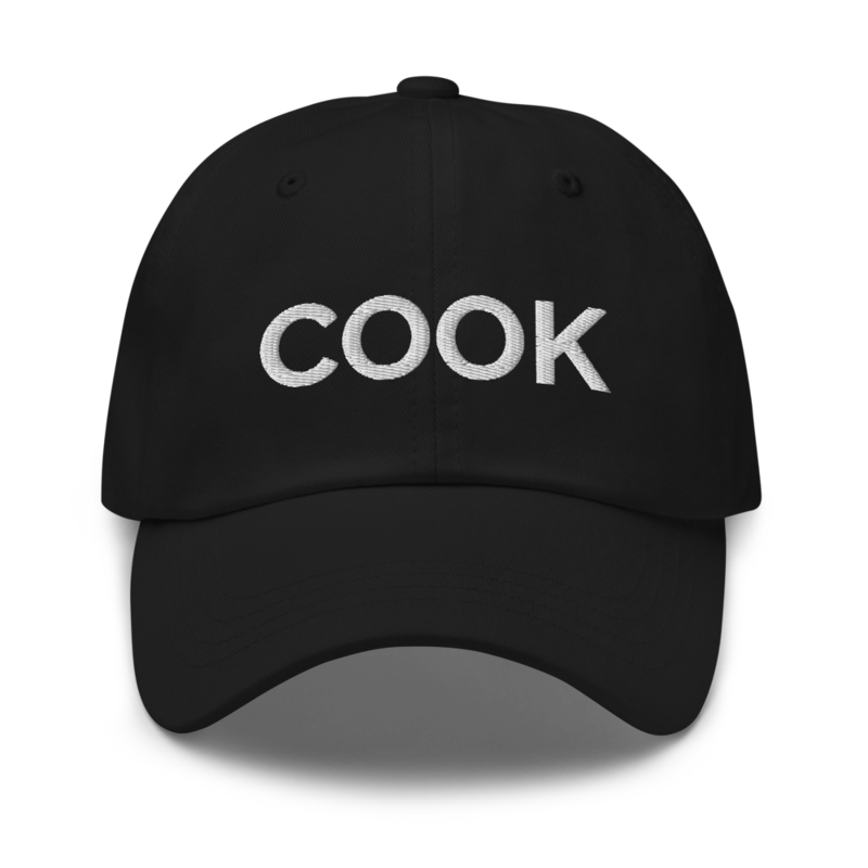 Cook Hat - Black
