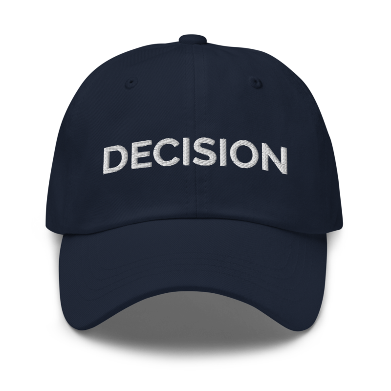 Decision Hat - Navy