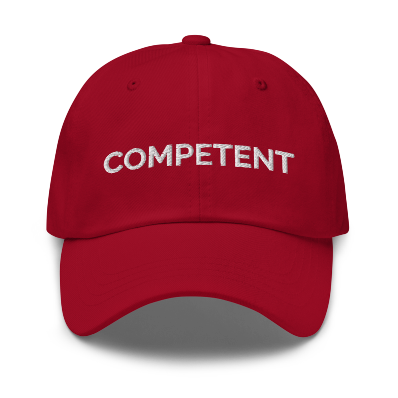 Competent Hat - Cranberry