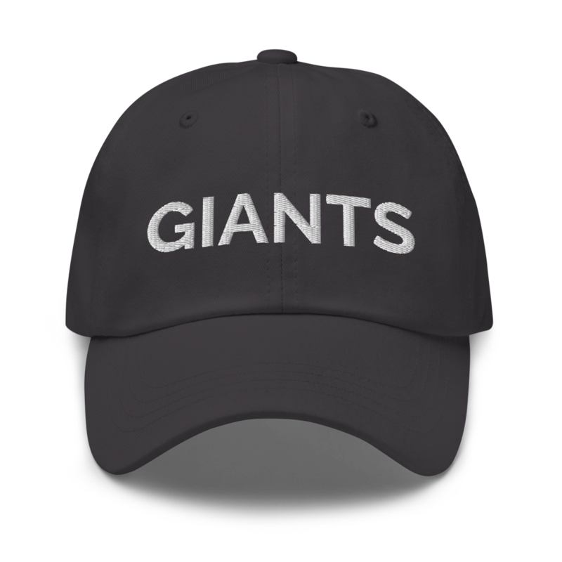 Giants Hat - Dark Grey