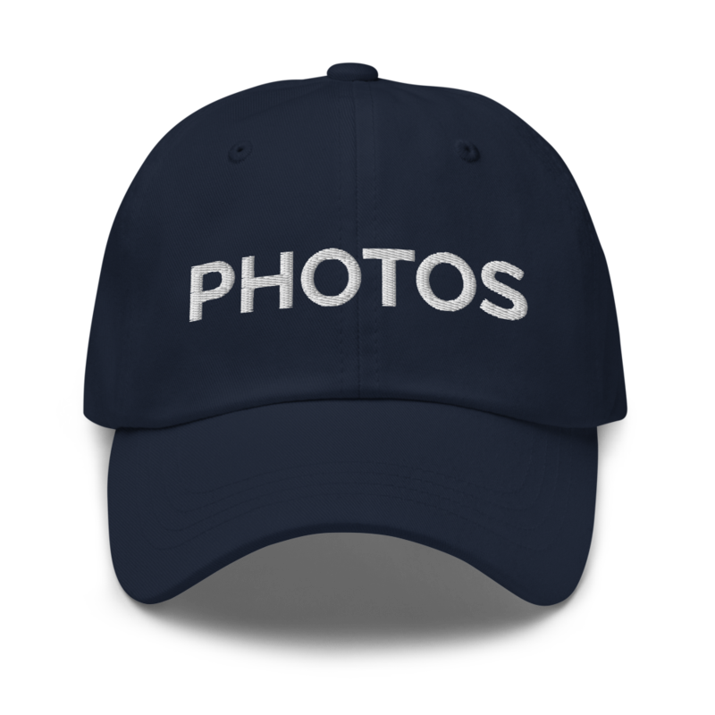 Photos Hat - Navy