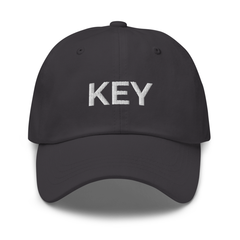 Key Hat - Dark Grey