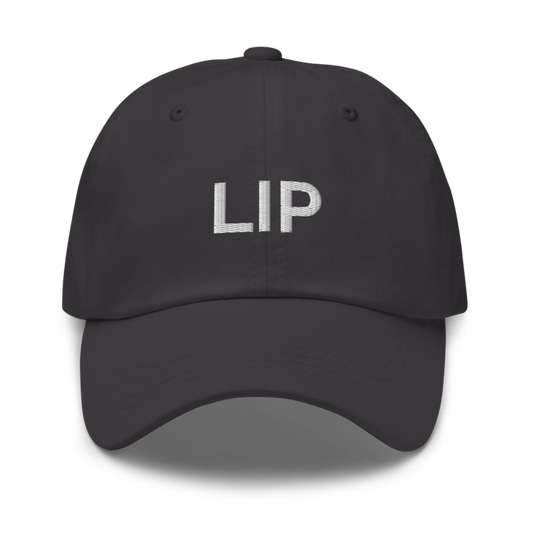 Lip Hat - Dark Grey