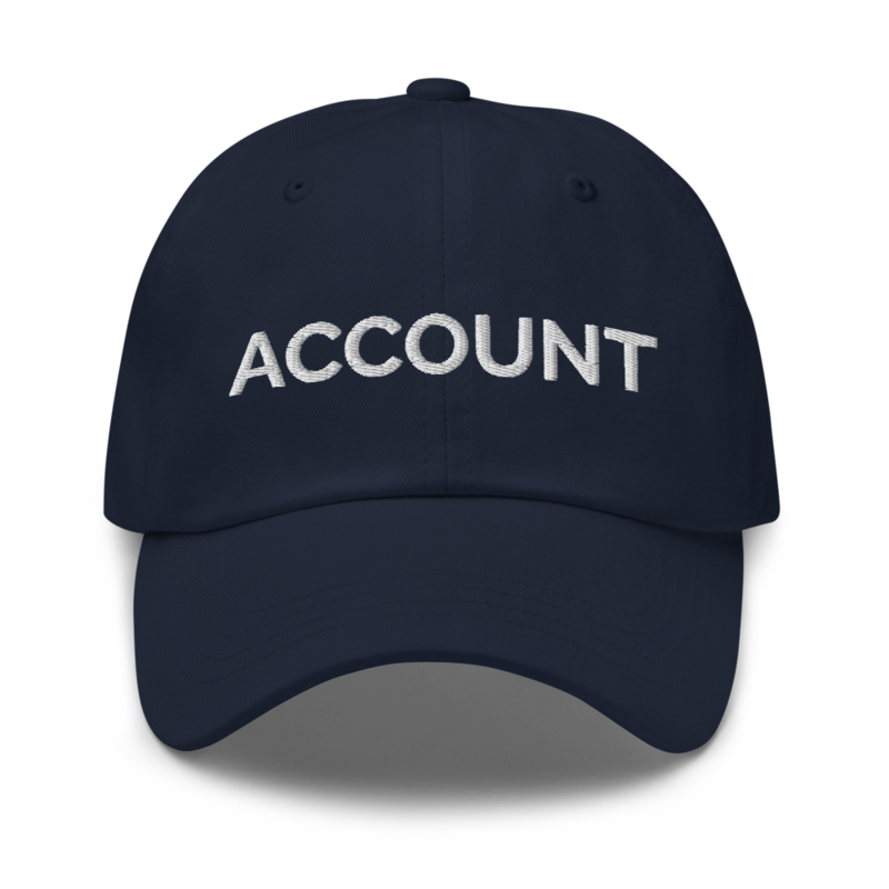 Account Hat - Navy