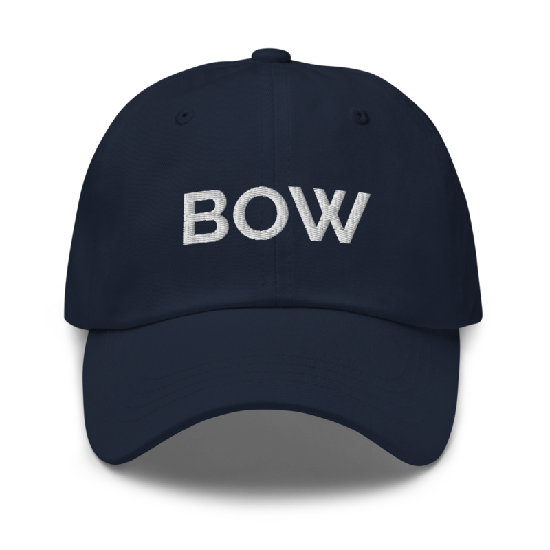 Bow Hat - Navy