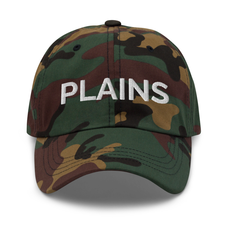 Plains Hat - Green Camo