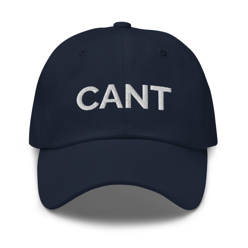 Cant Hat - Navy