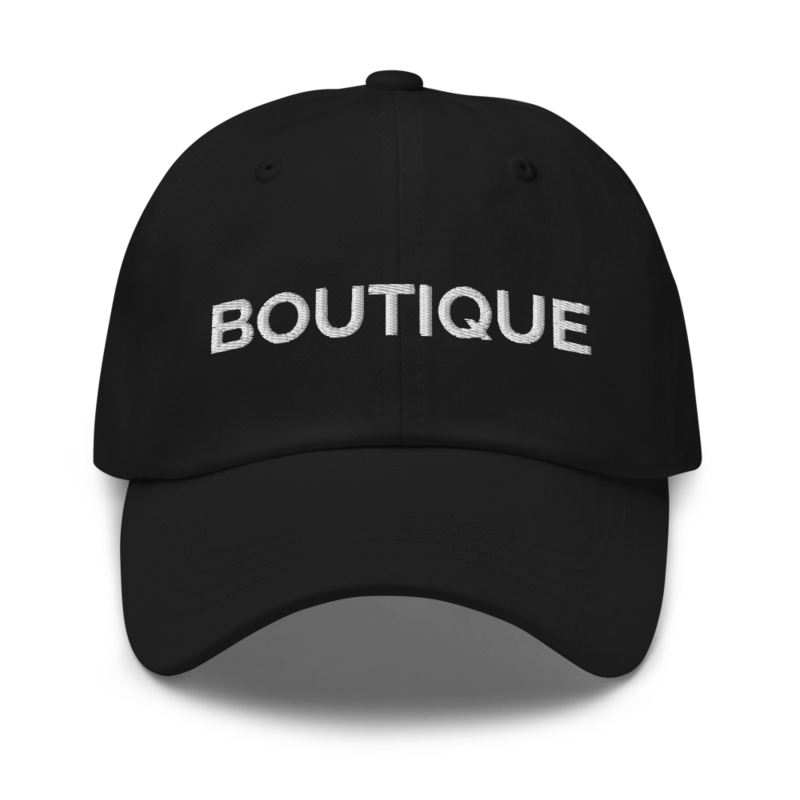 Boutique Hat - Black