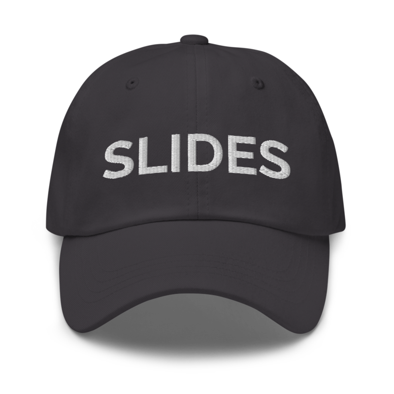 Slides Hat - Dark Grey