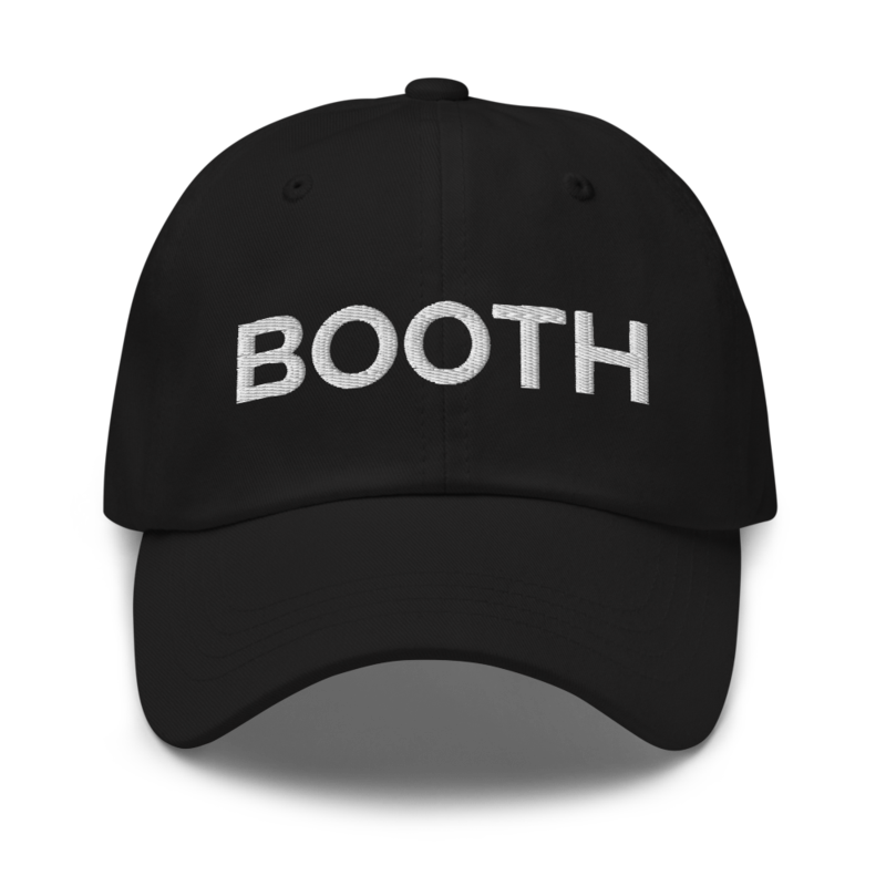 Booth Hat - Black