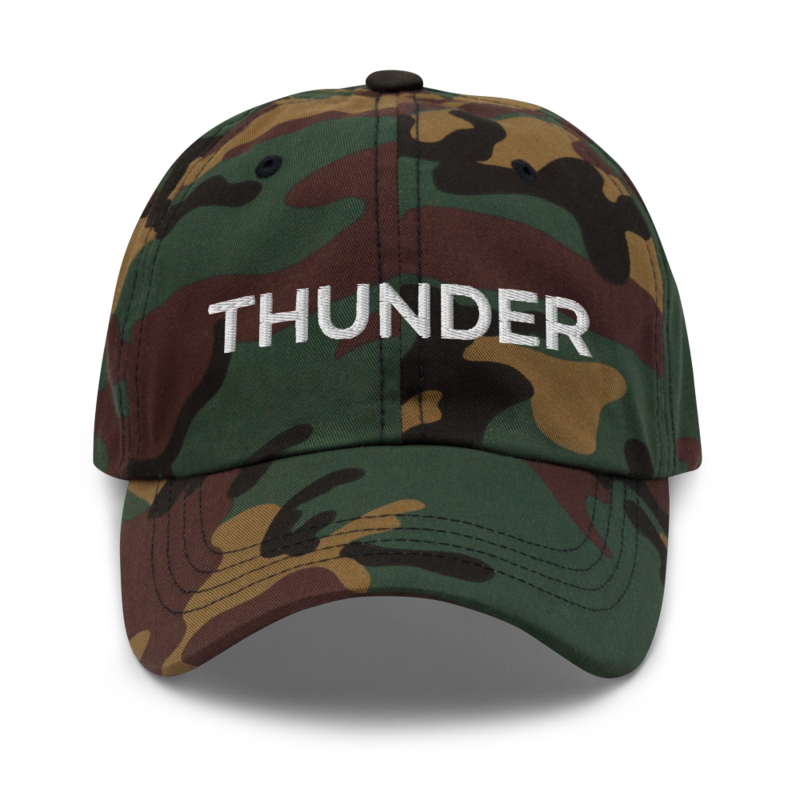 Thunder Hat - Green Camo