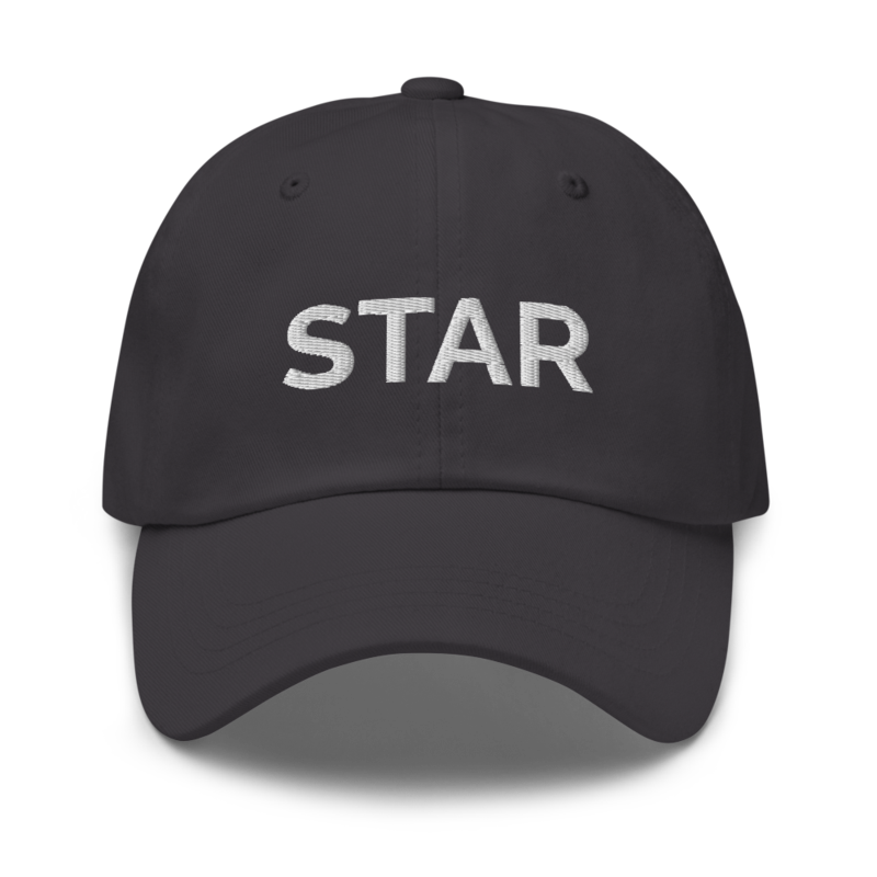 Star Hat - Dark Grey