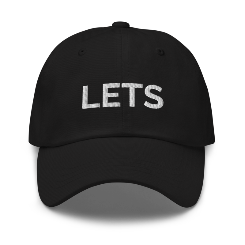 Lets Hat - Black