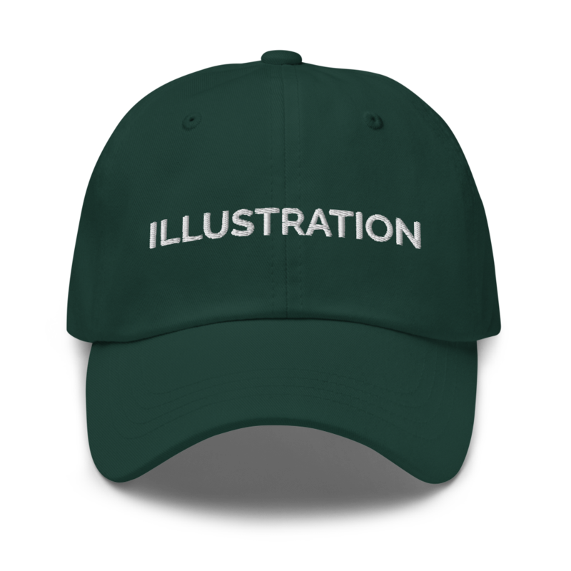 Illustration Hat - Spruce