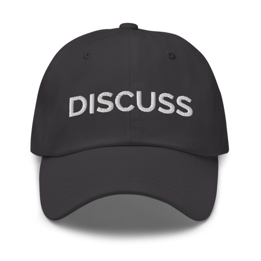 Discuss Hat - Dark Grey