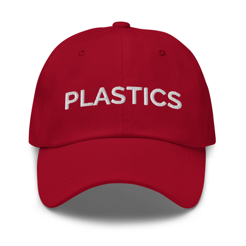 Plastics Hat - Cranberry