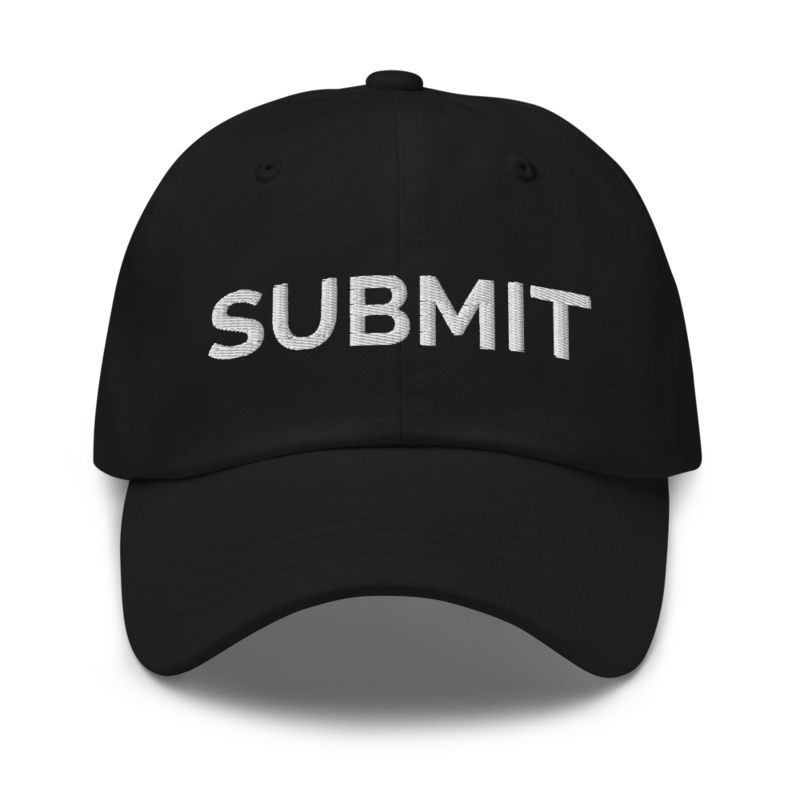 Submit Hat - Black