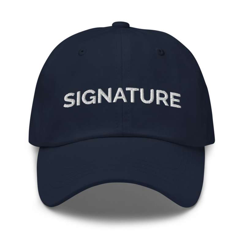 Signature Hat - Navy