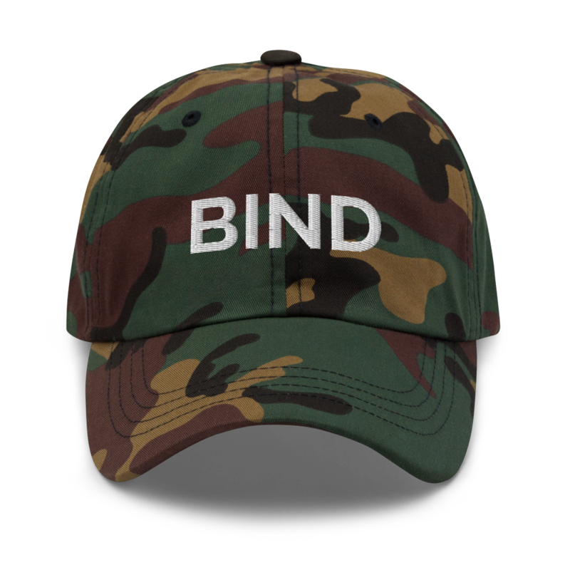 Bind Hat - Green Camo