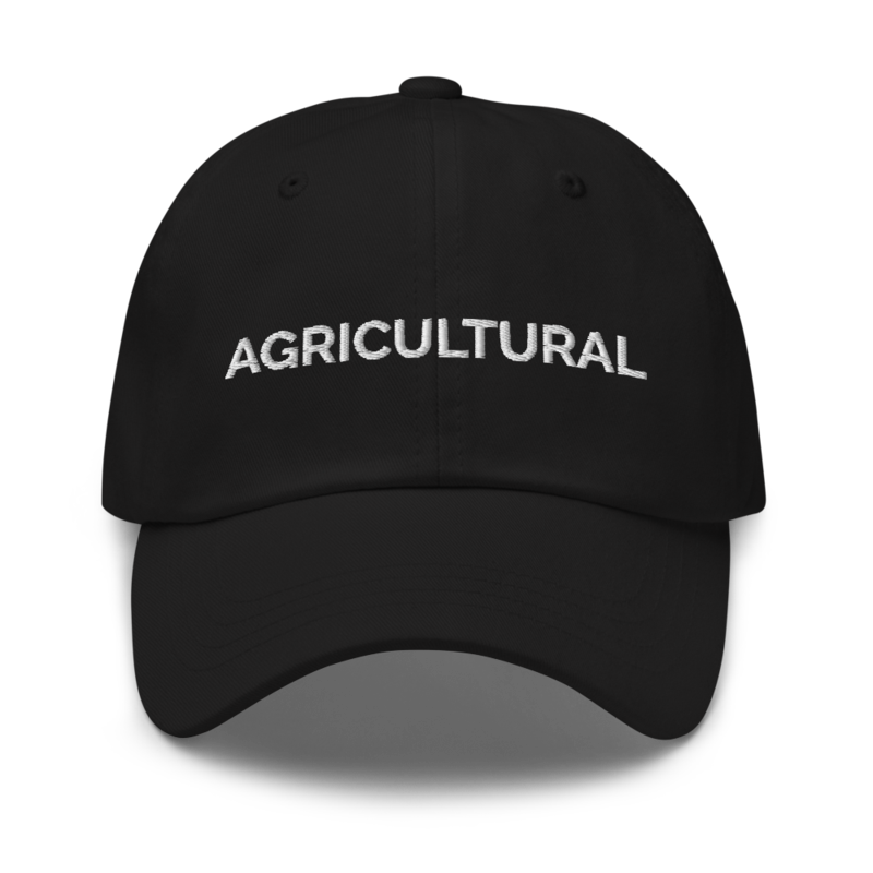 Agricultural Hat - Black