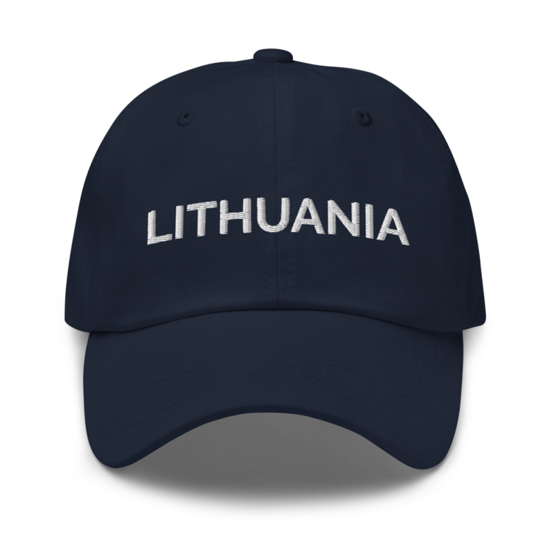 Lithuania Hat - Navy