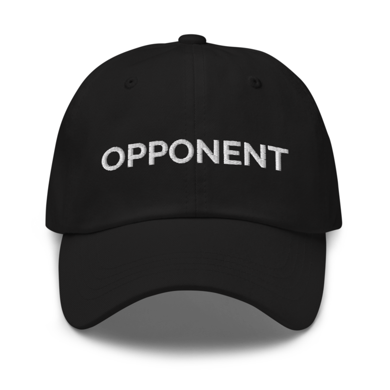 Opponent Hat - Black