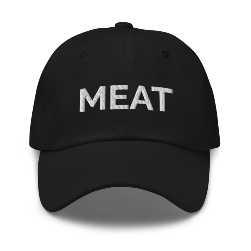 Meat Hat - Black