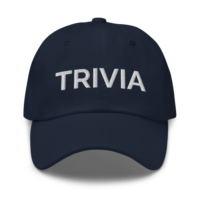 Trivia Hat - Navy