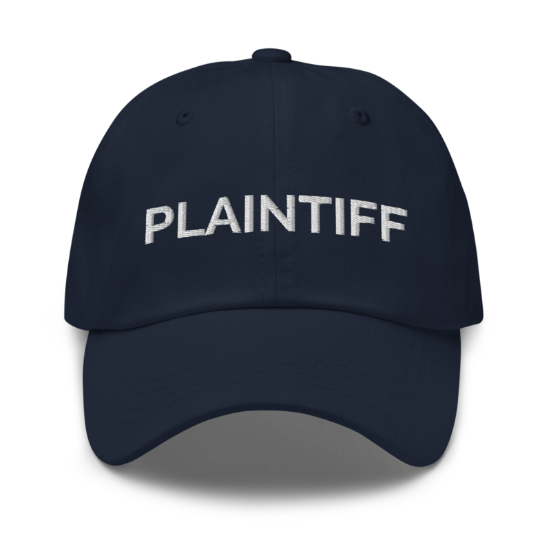 Plaintiff Hat - Navy