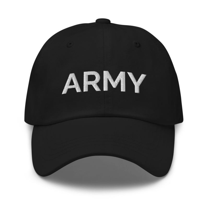 Army Hat - Black