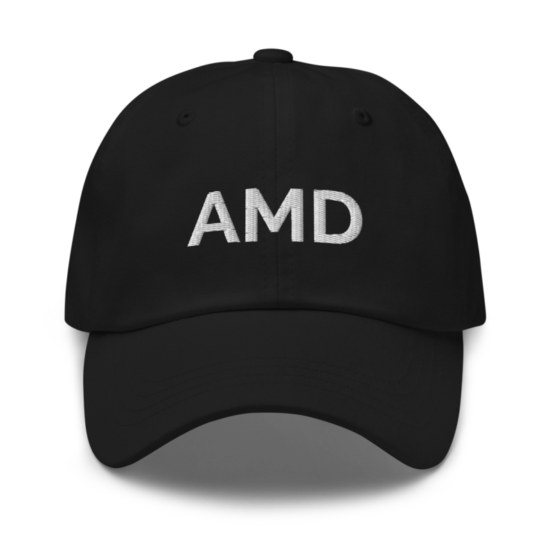 Amd Hat - Black