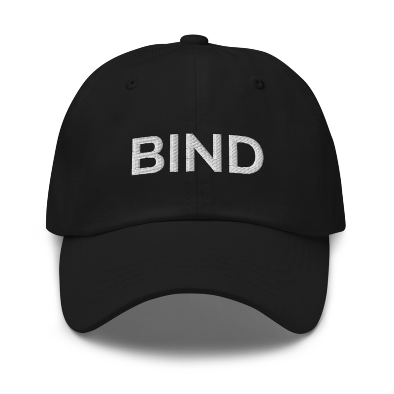 Bind Hat - Black