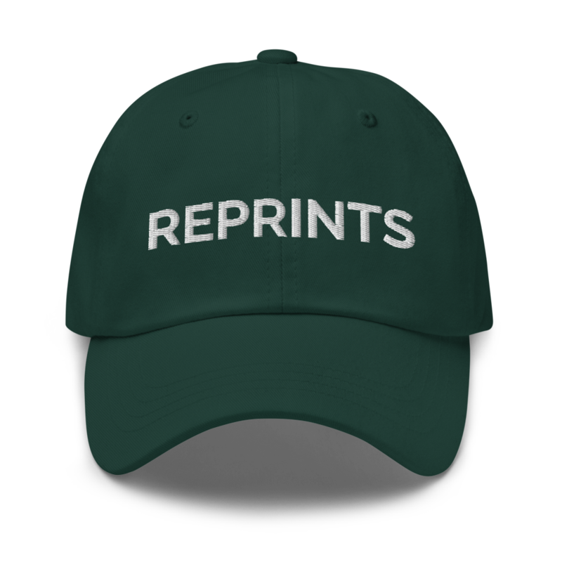 Reprints Hat - Spruce