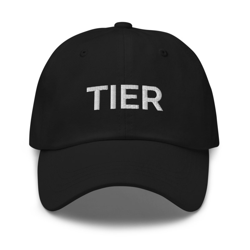 Tier Hat - Black