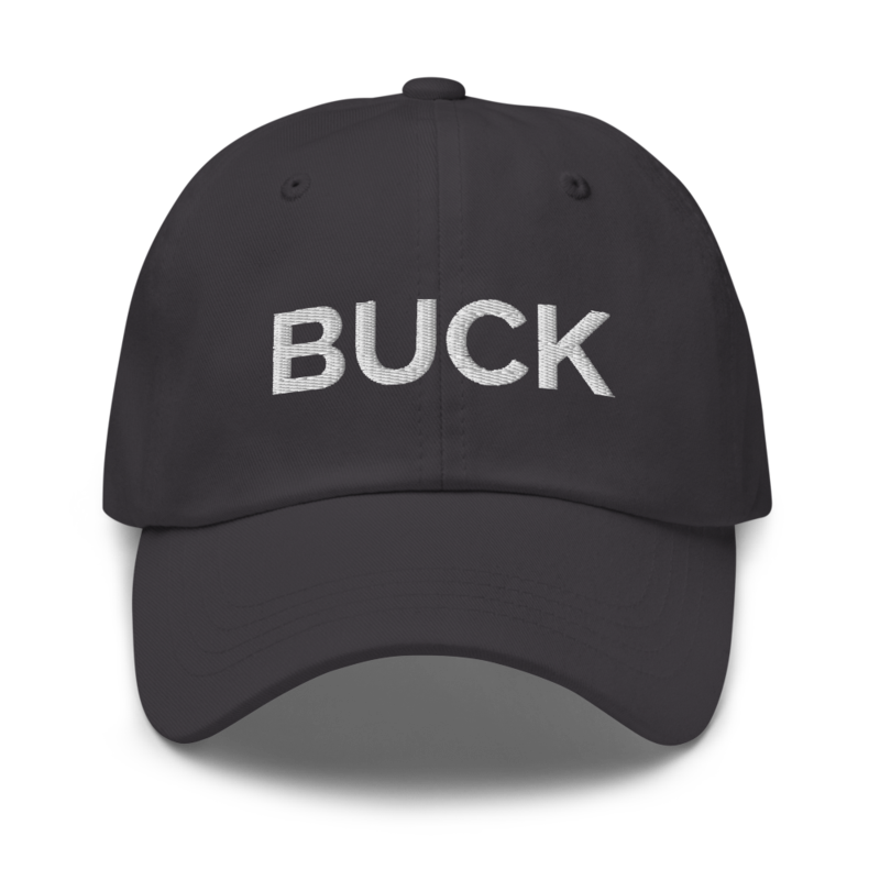 Buck Hat - Dark Grey