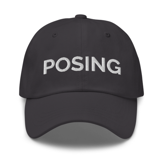 Posing Hat - Dark Grey