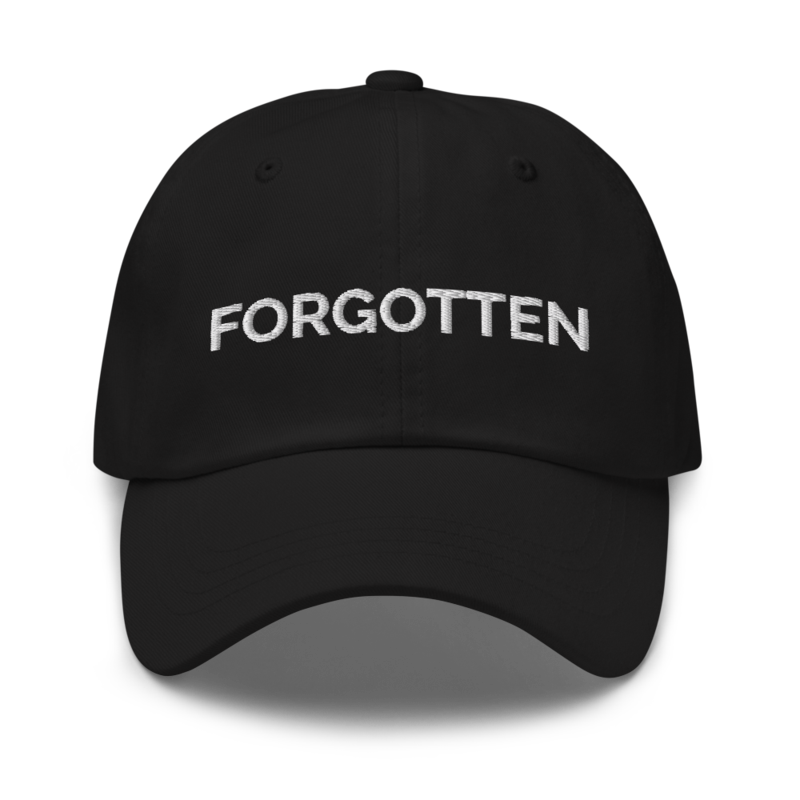 Forgotten Hat - Black