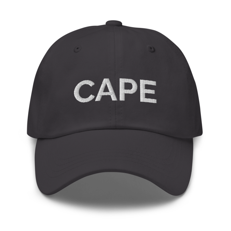 Cape Hat - Dark Grey