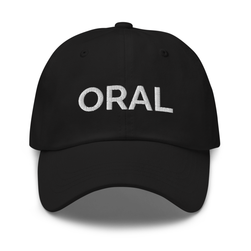 Oral Hat - Black