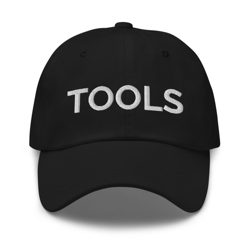 Tools Hat - Black