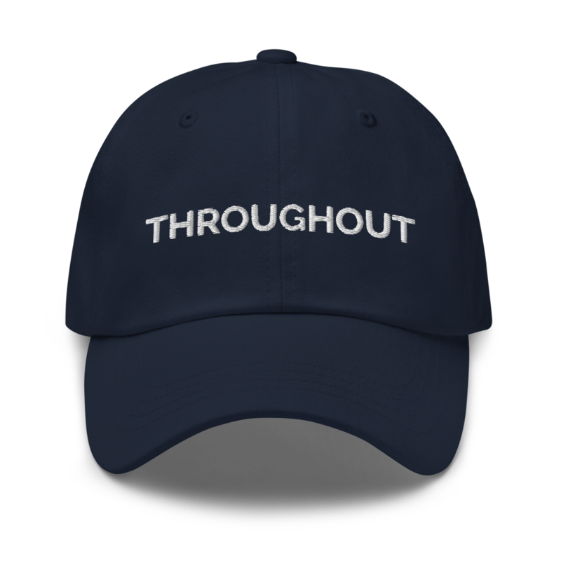 Throughout Hat - Navy