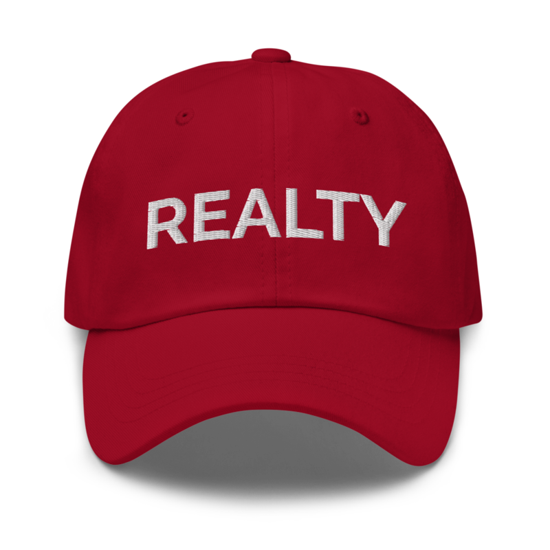 Realty Hat - Cranberry