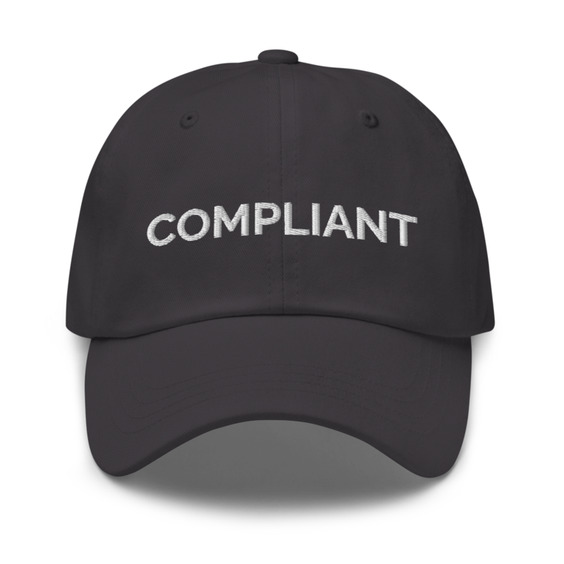 Compliant Hat - Dark Grey