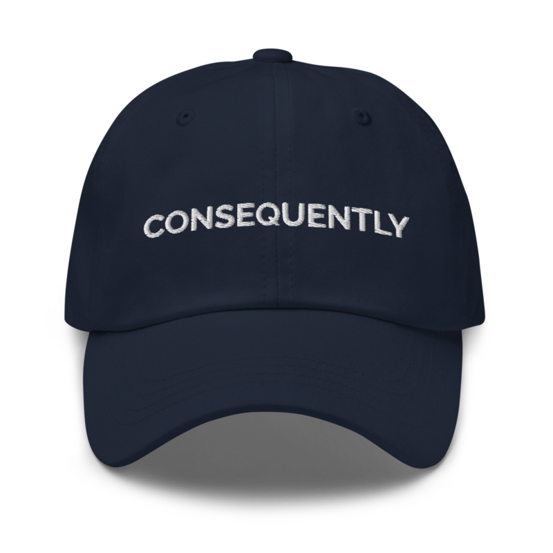 Consequently Hat - Navy